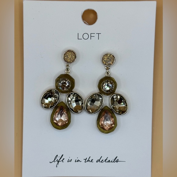 LOFT ๐ Pierced Earrings (3sets) with LOFT Jewelry Box, All NWT - Picture 9 of 15